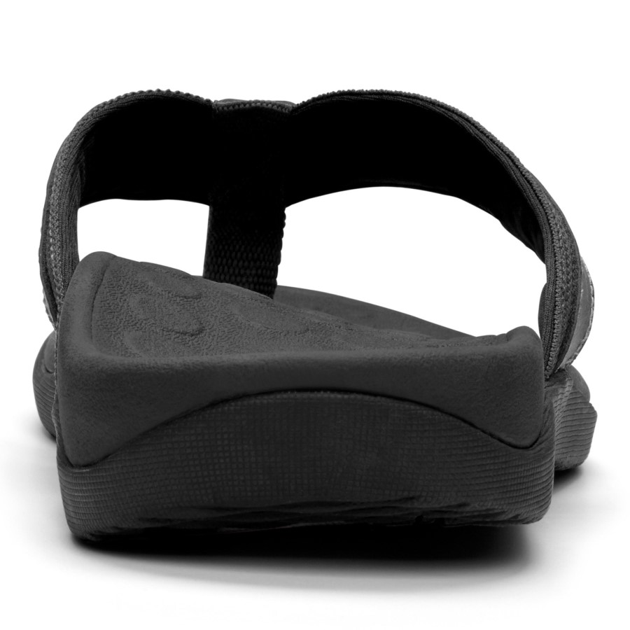 Sandália Tiara Masculina Preta Vionic