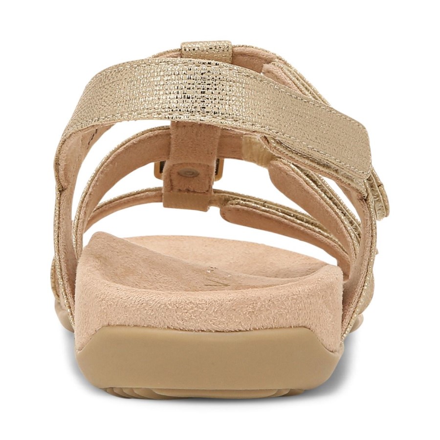 Sandália Ajustável Vionic Gold âmbar