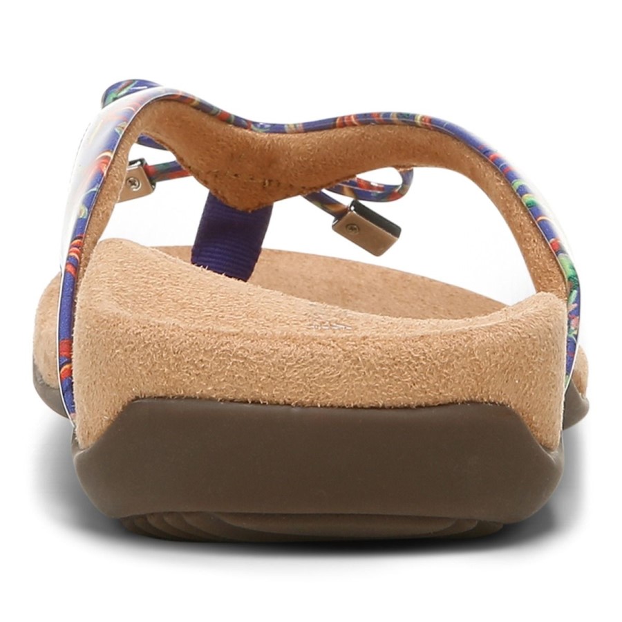 Sandália Poste Biqueira Vionic Bella Azul Royal