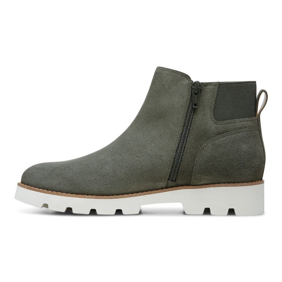 Bota Vionic Olive Camurça Brionie Chelsea
