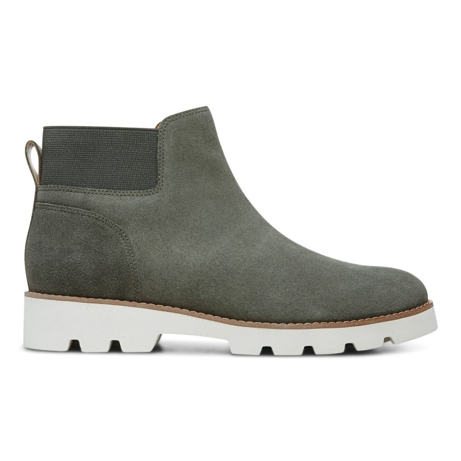 Bota Vionic Olive Camurça Brionie Chelsea