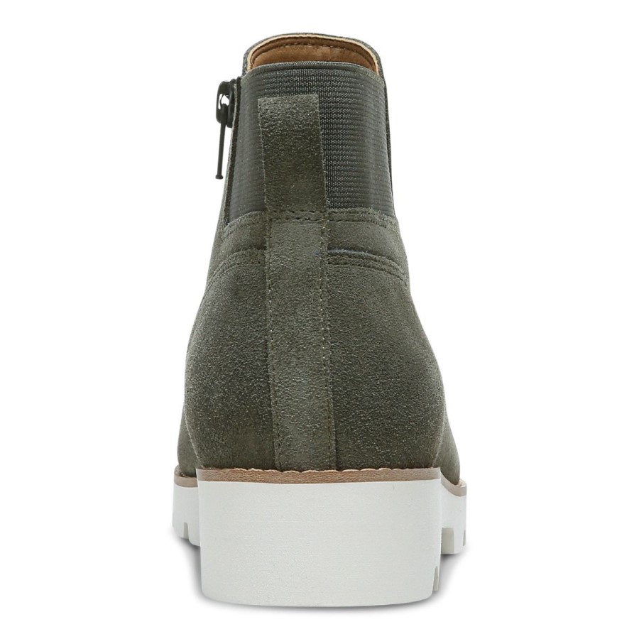 Bota Vionic Olive Camurça Brionie Chelsea
