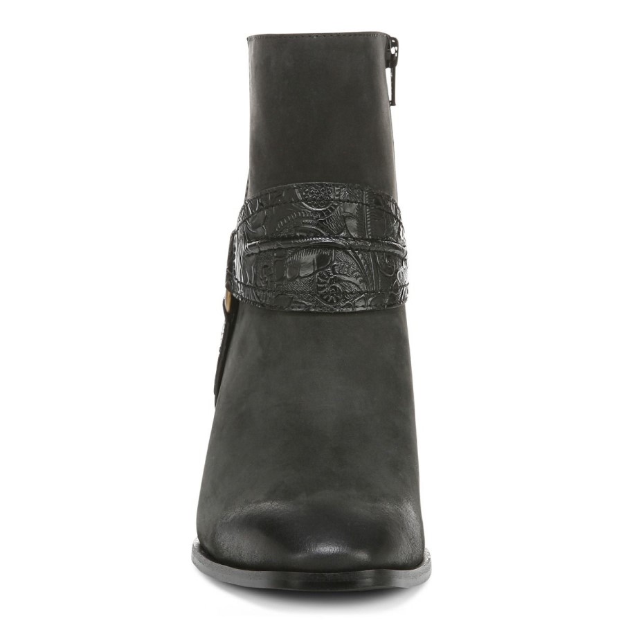 Bota Carnelia Vionic Couro Preto