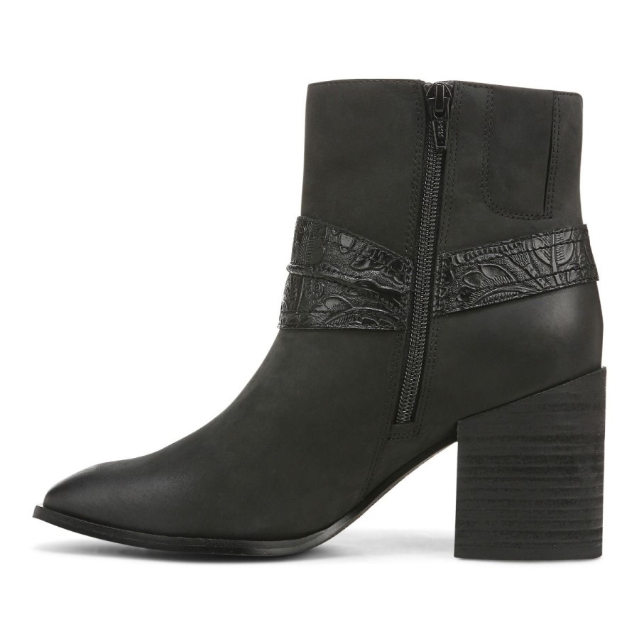 Bota Carnelia Vionic Couro Preto