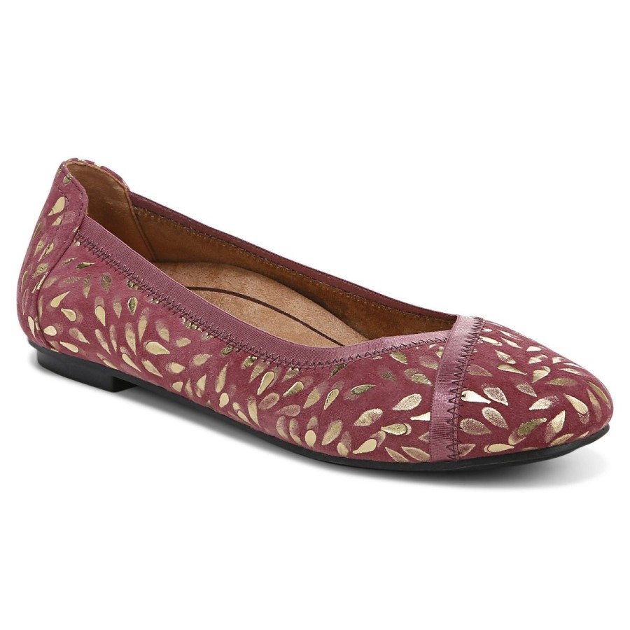 Caroll Ballet Flat Vionic Shiraz Camurça