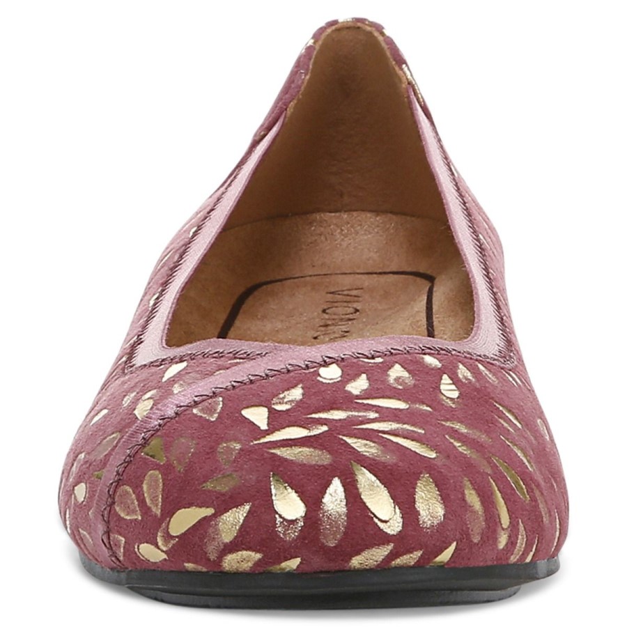 Caroll Ballet Flat Vionic Shiraz Camurça