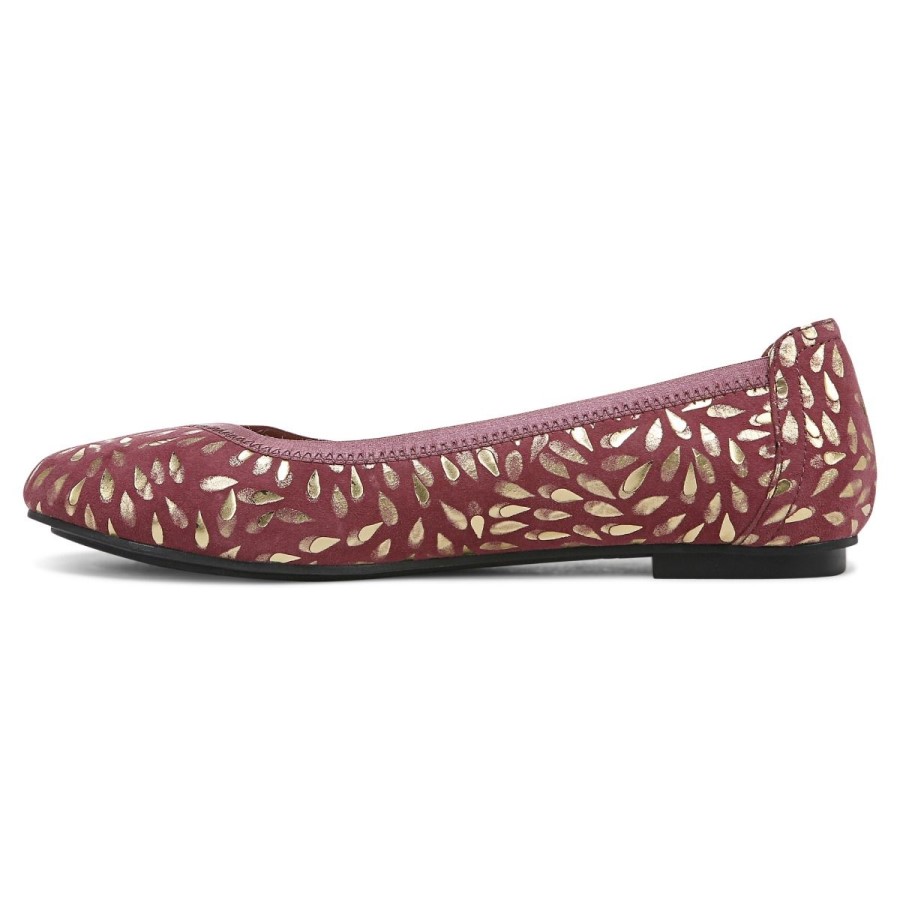 Caroll Ballet Flat Vionic Shiraz Camurça