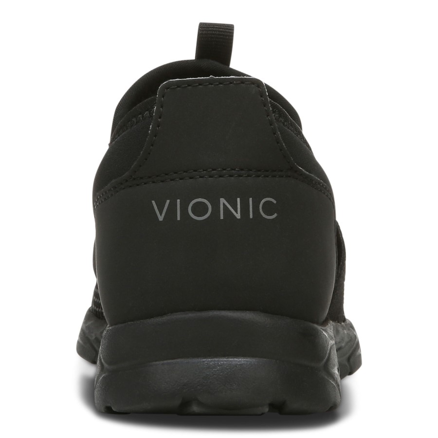Vionic Camrie Tênis Preto Sem Salto