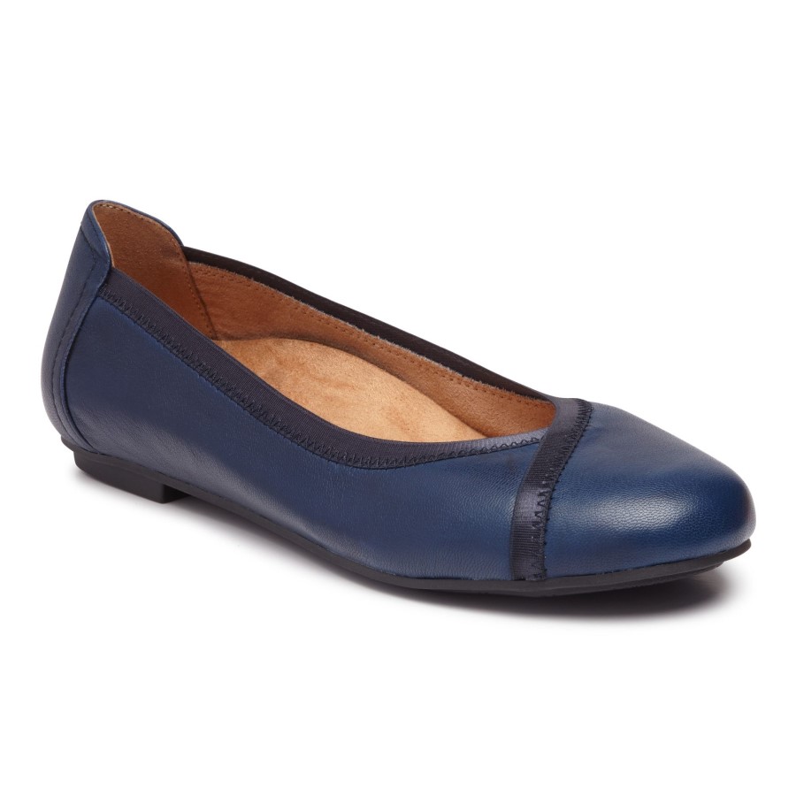 Sapatilha De Balé Vionic Navy Caroll