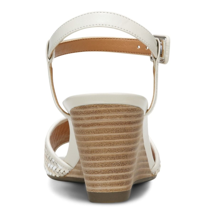 Sandália Cunha Creme Clarita Vionic