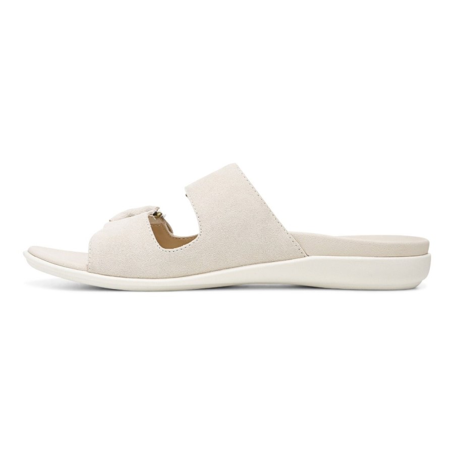 Corlee Slide Creme De Sandália Vionic