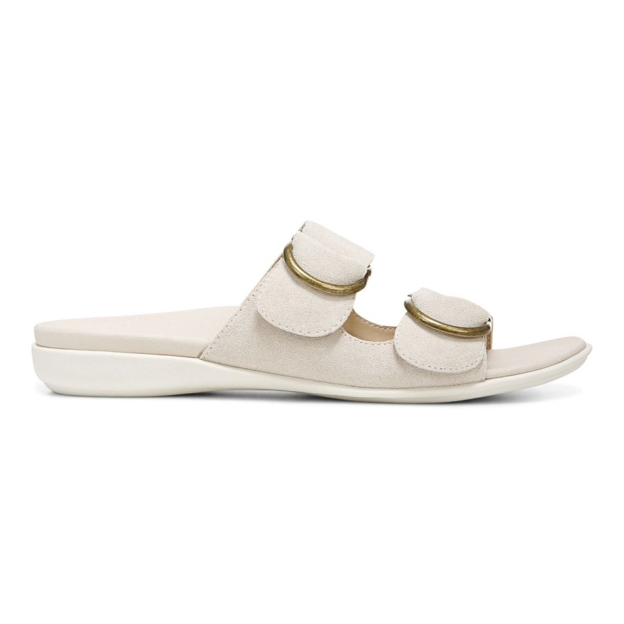 Corlee Slide Creme De Sandália Vionic