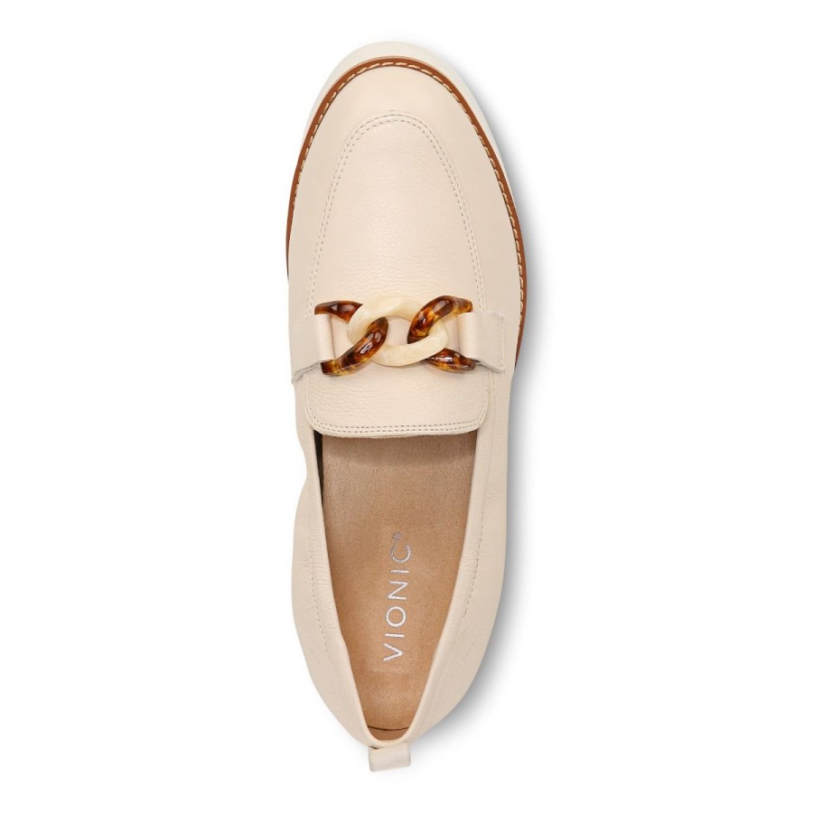 Cynthia Loafer Creme Nubuck Vionic