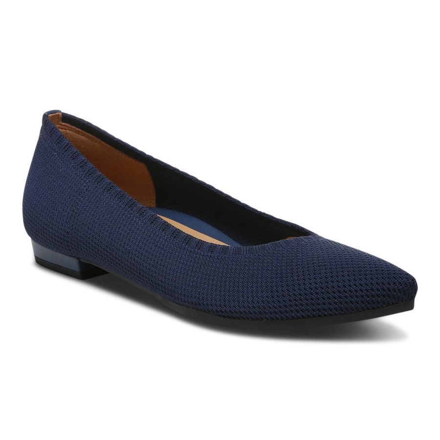 Vionic Dahlia Flat Navy