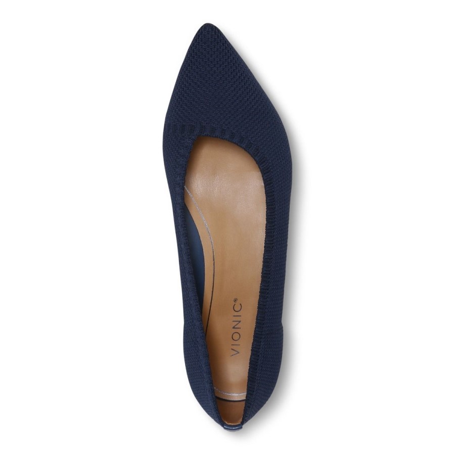 Vionic Dahlia Flat Navy