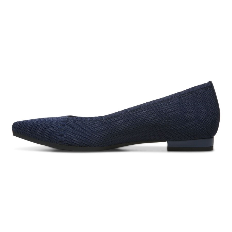 Vionic Dahlia Flat Navy