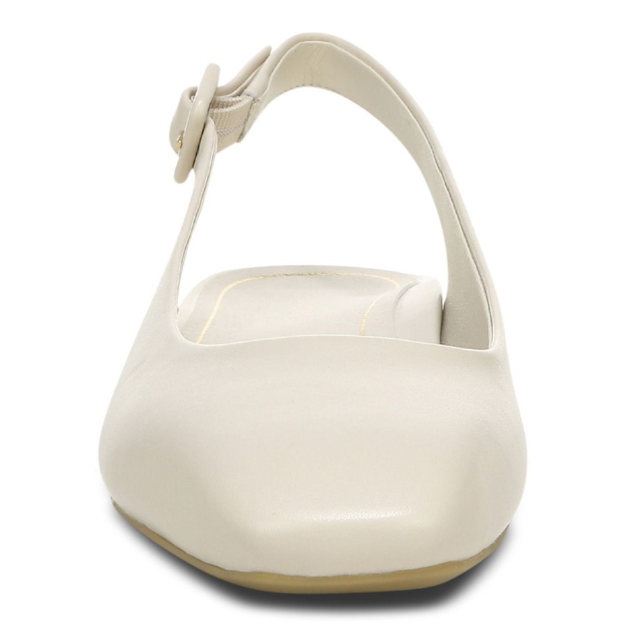 Creme Vionic Delphine Slingback Flat