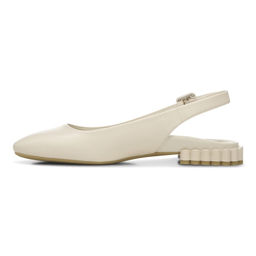 Creme Vionic Delphine Slingback Flat