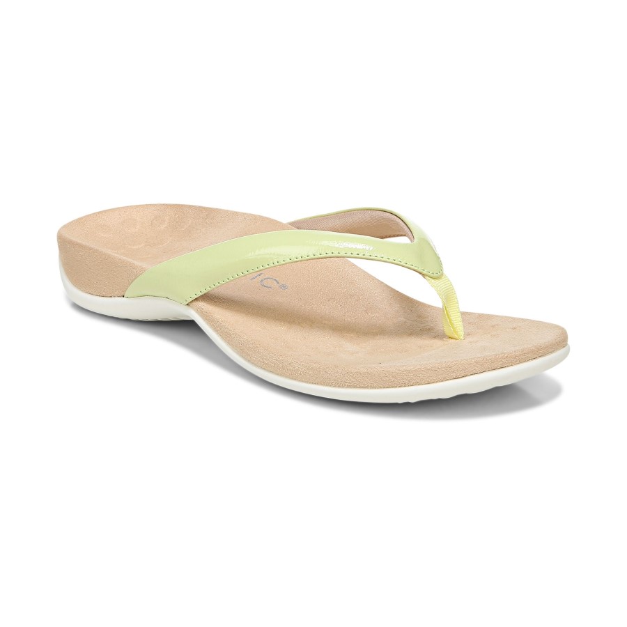 Sandália Vionic Dillon Toe Post Toe Pale Lime