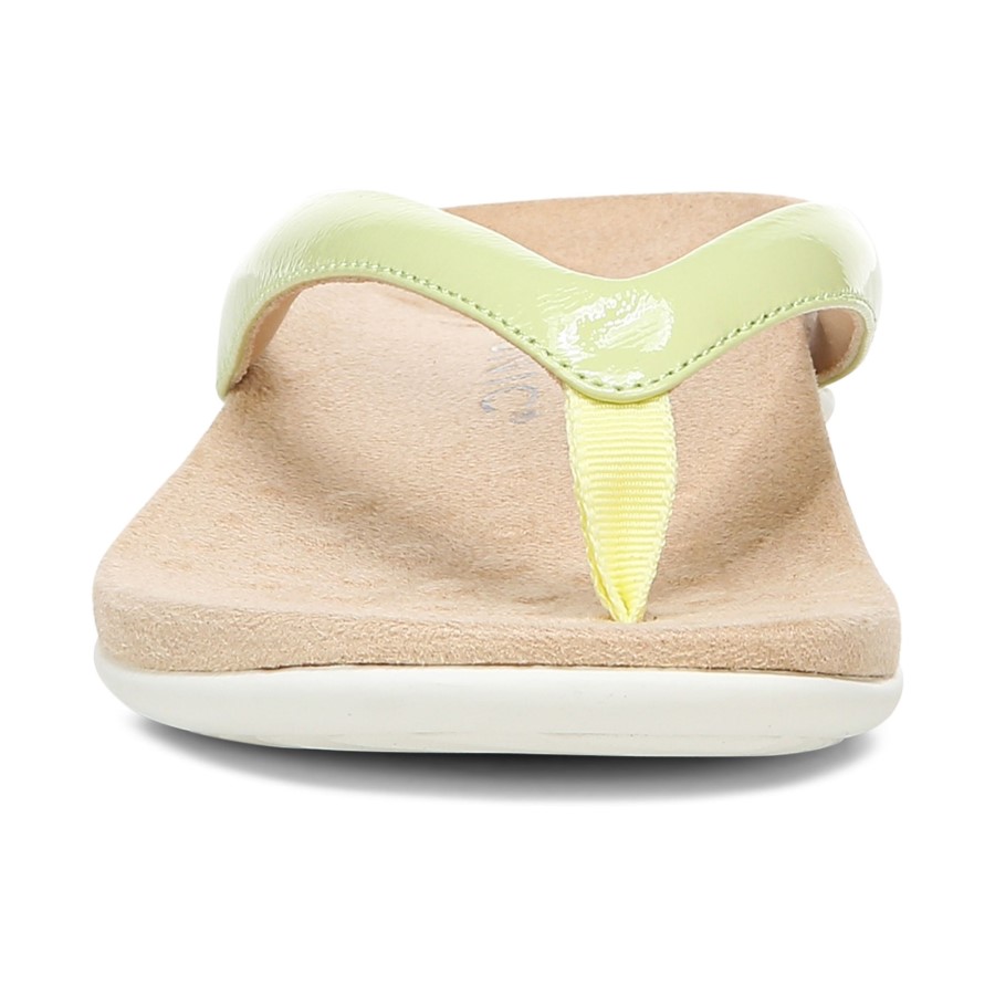 Sandália Vionic Dillon Toe Post Toe Pale Lime