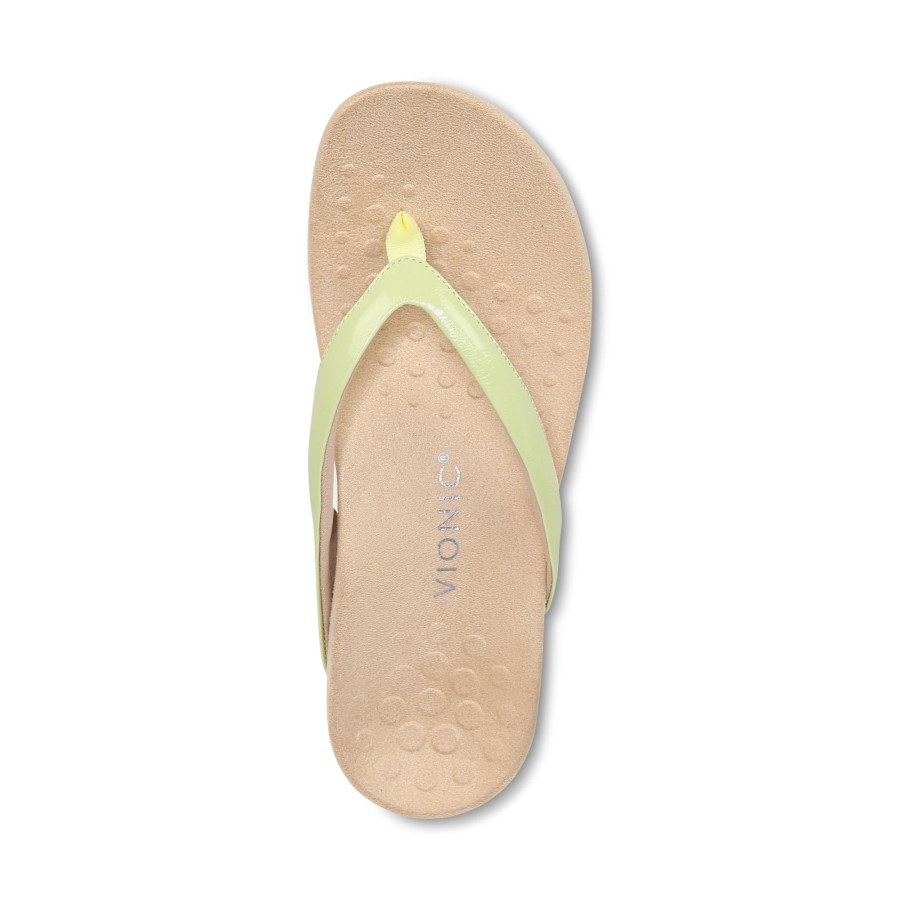 Sandália Vionic Dillon Toe Post Toe Pale Lime