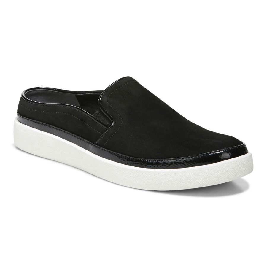 Tênis Slip On Preto Vionic Sem Esforço