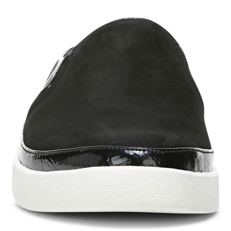 Tênis Slip On Preto Vionic Sem Esforço