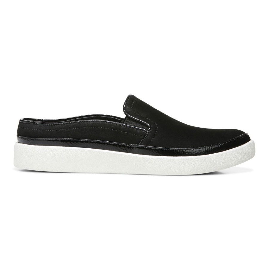 Tênis Slip On Preto Vionic Sem Esforço