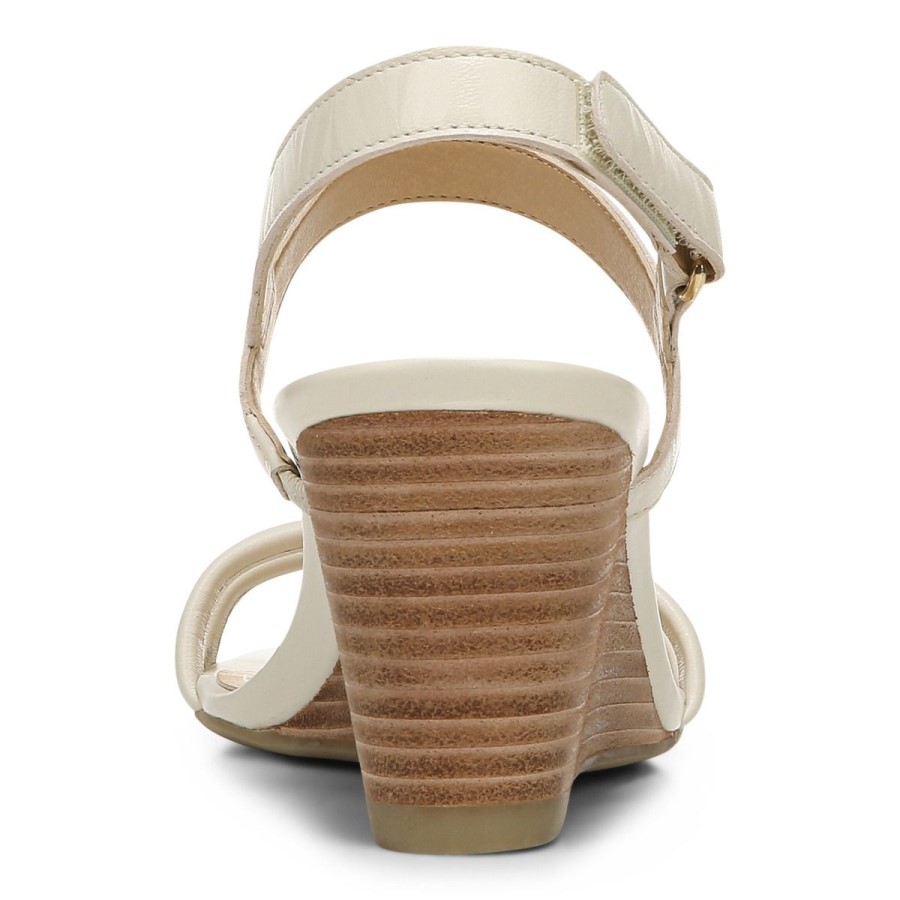 Sandália De Cunha Emmy Creme Vionic