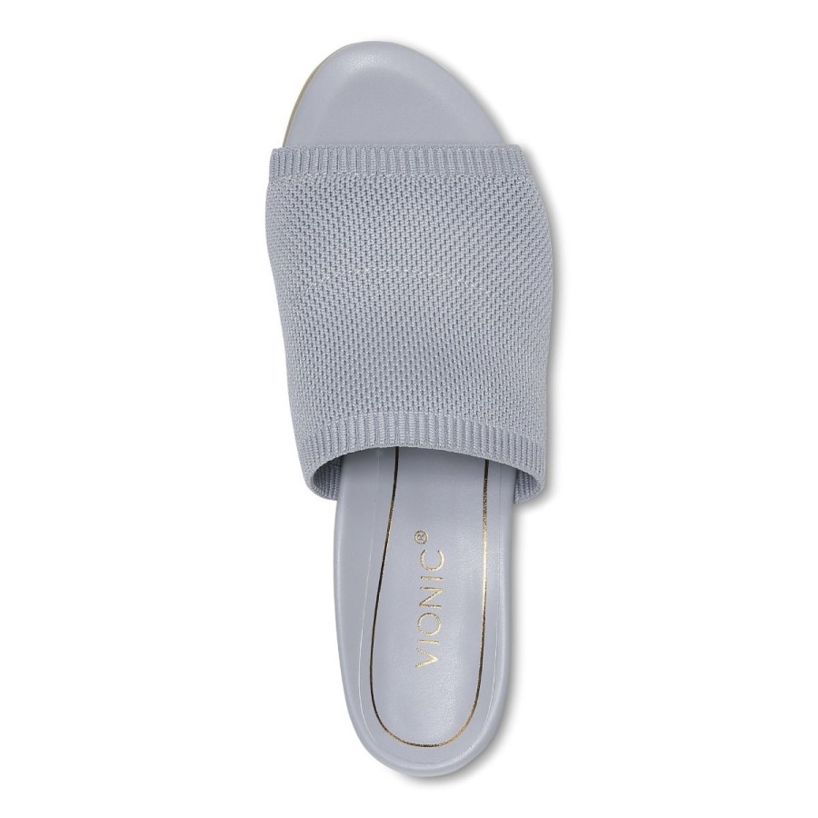 Sandália Vionic Fleur Cinza Claro