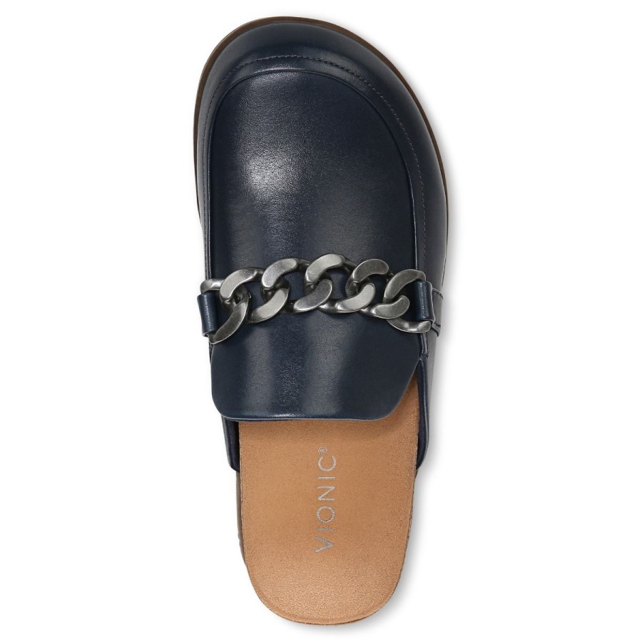Georgie Mule Vionic Navy