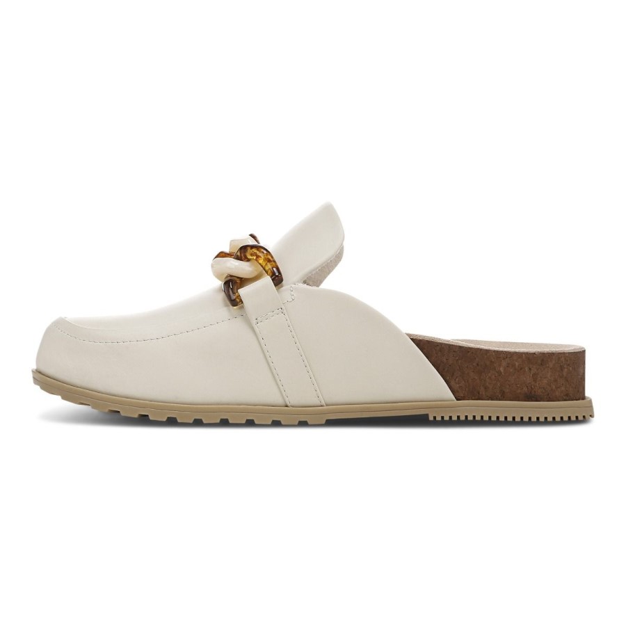 Creme Vionic Georgie Mule