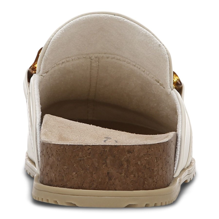 Creme Vionic Georgie Mule