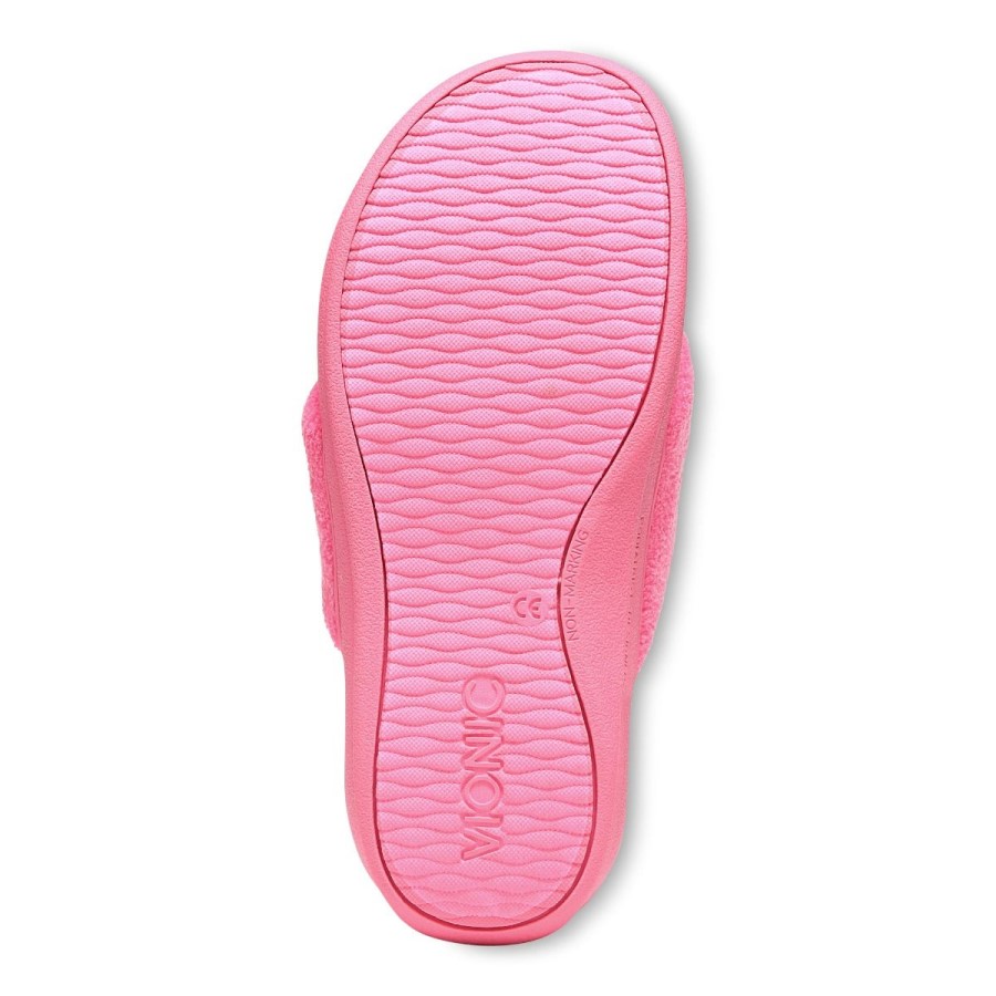 Vionic Gracie Toe Post Chinelo Rosa Elétrico