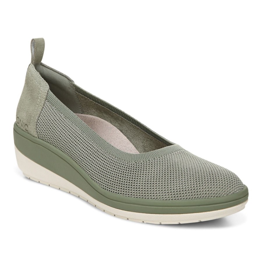 Malha Jacey Verde Militar Wedge Vionic