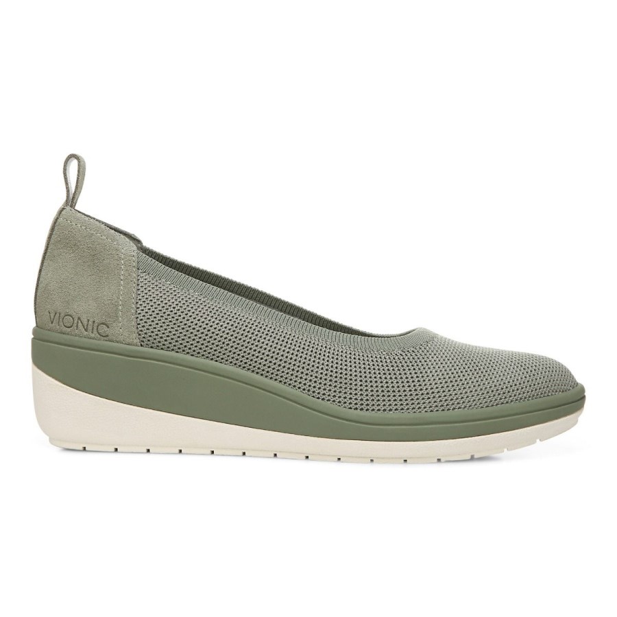 Malha Jacey Verde Militar Wedge Vionic