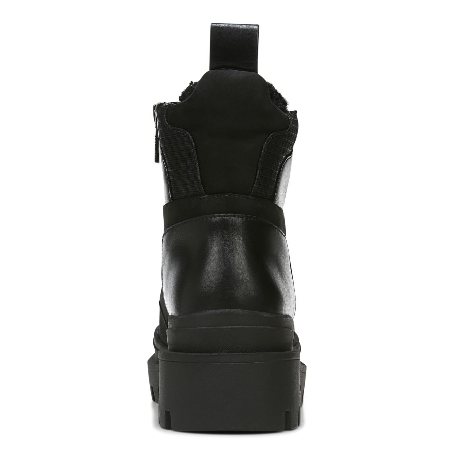 Bota Shearling Vionic Jaxen Couro Preto