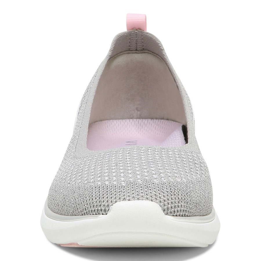 Tênis Kallie Slip On Cinza Metalizado Vionic