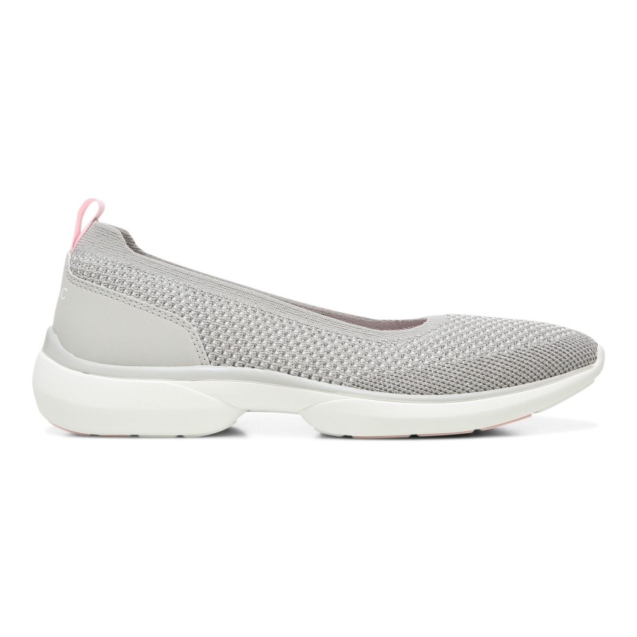Tênis Kallie Slip On Cinza Metalizado Vionic