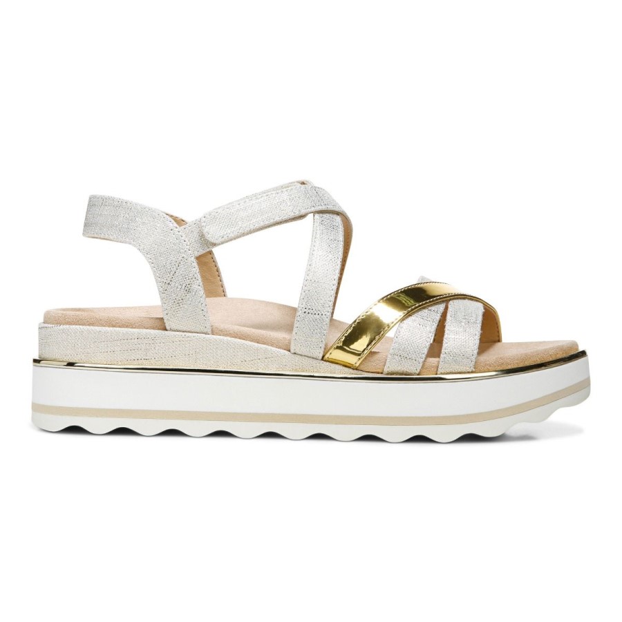 Kellyn Sandália Flatform Vionic Marshmallow