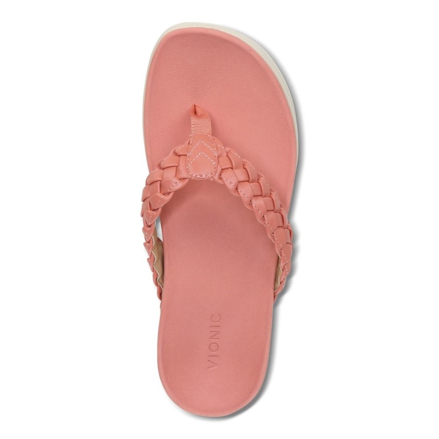 Sandália Plataforma Kenji Vionic Terracota