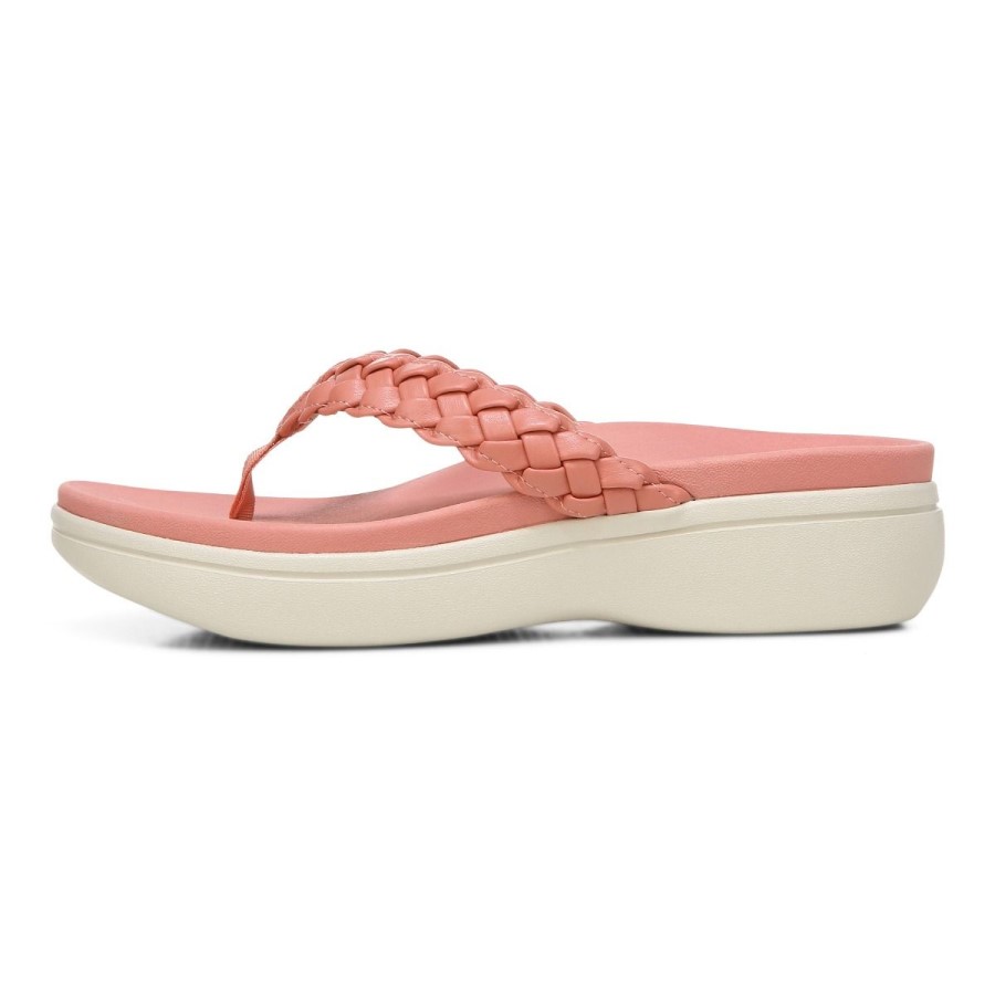 Sandália Plataforma Kenji Vionic Terracota