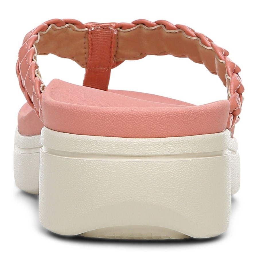 Sandália Plataforma Kenji Vionic Terracota