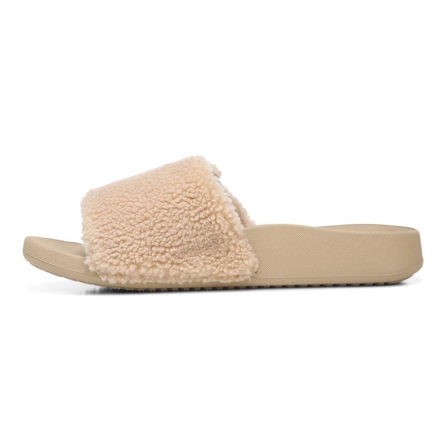 Sandália Keira Slide Vionic Ginger Shearling