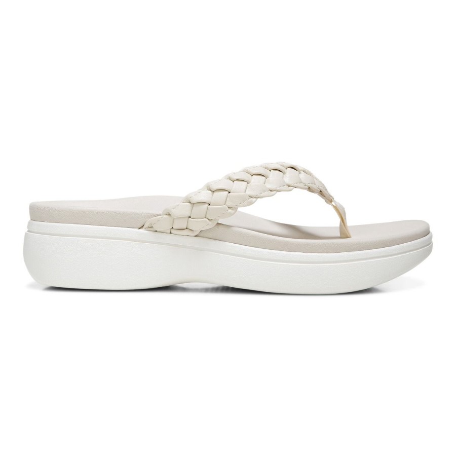 Creme De Sandália Plataforma Kenji Vionic