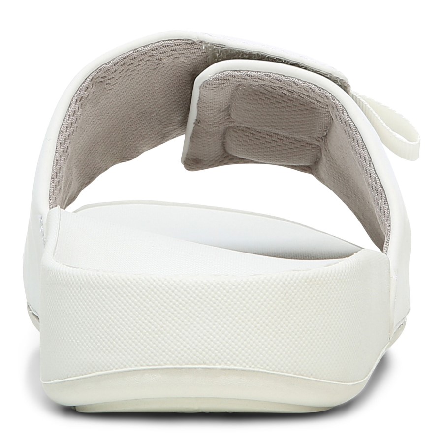 Sandália Branca Keira Slide Vionic