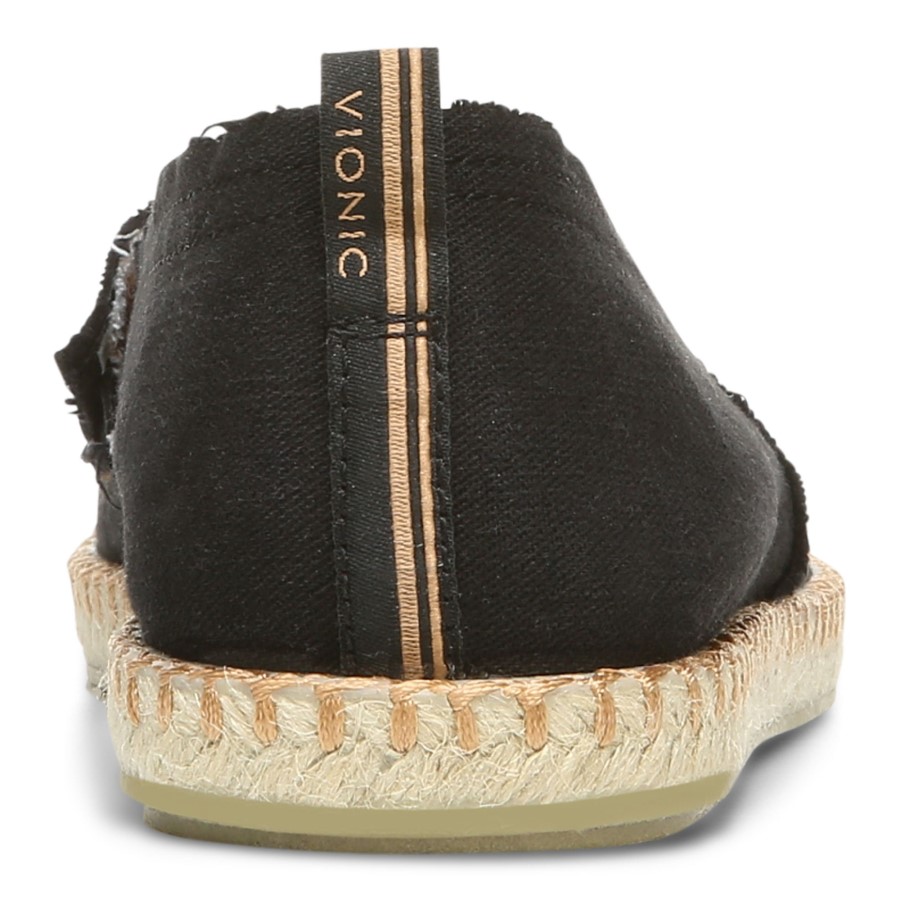 Espadrille Preta Vionic Laguna