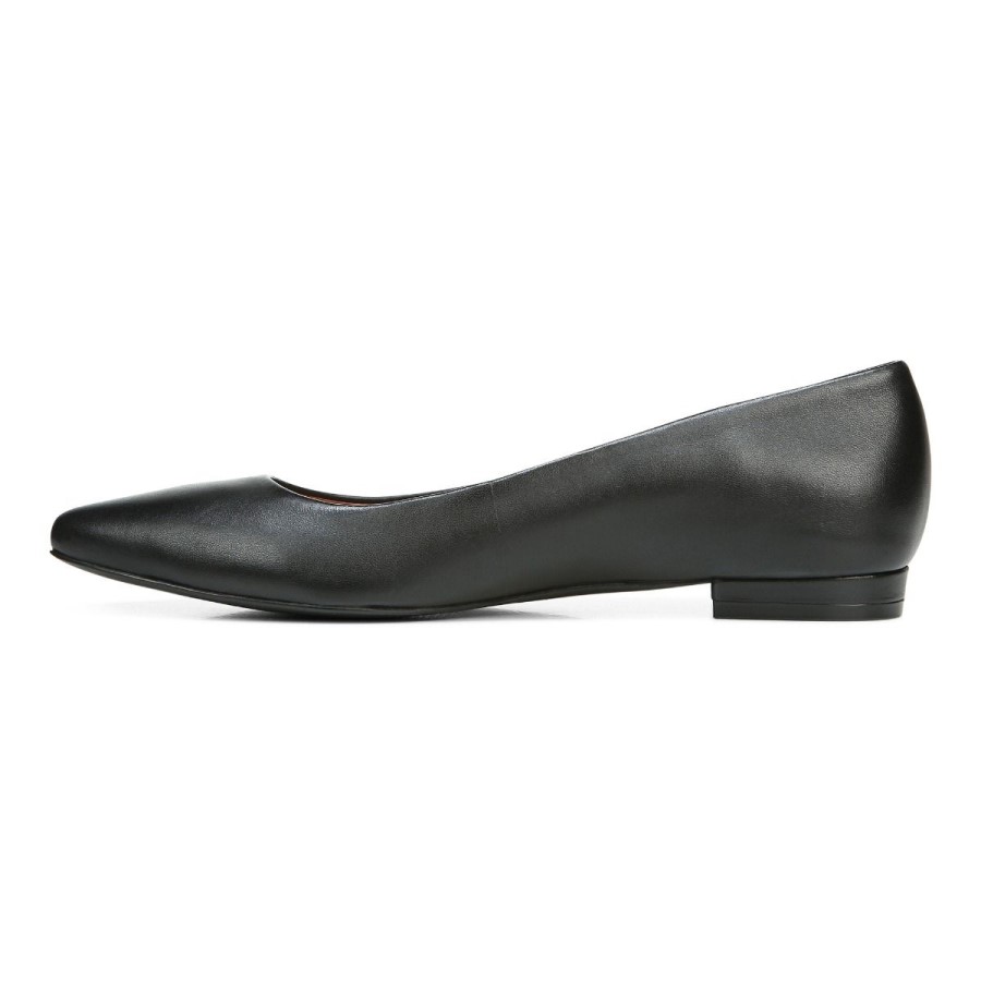 Vionic Lena Ballet Flat Couro Preto