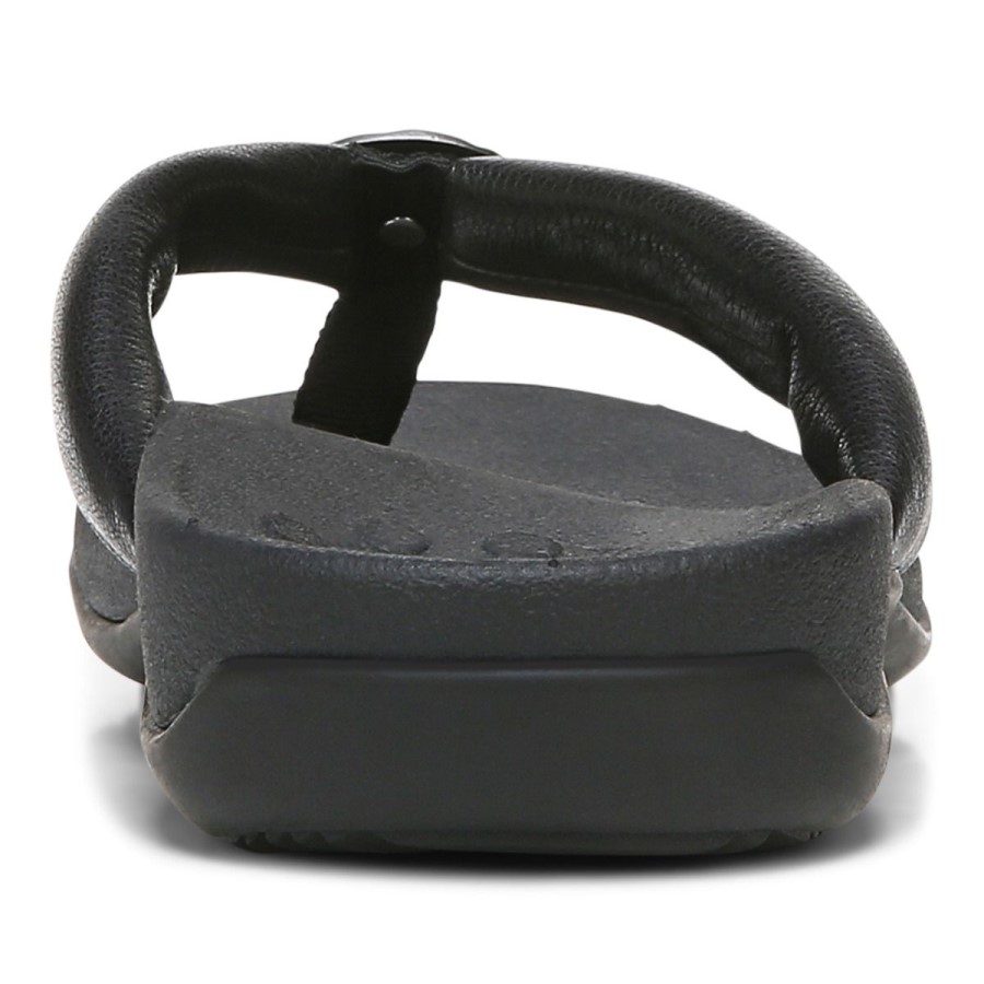 Lida Sandália Post Toe Black Vionic