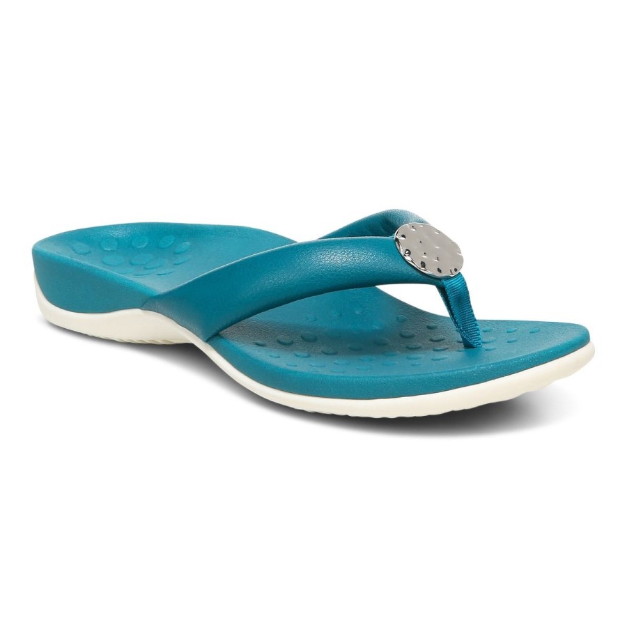 Sandália Nile Blue Vionic Lida Toe Post